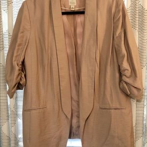 Light Mauve/Cream Blazer